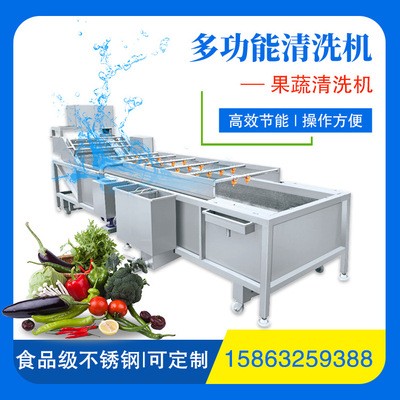 大棗菠菜清洗機 全自動清洗風干設備 清洗風干機廠家