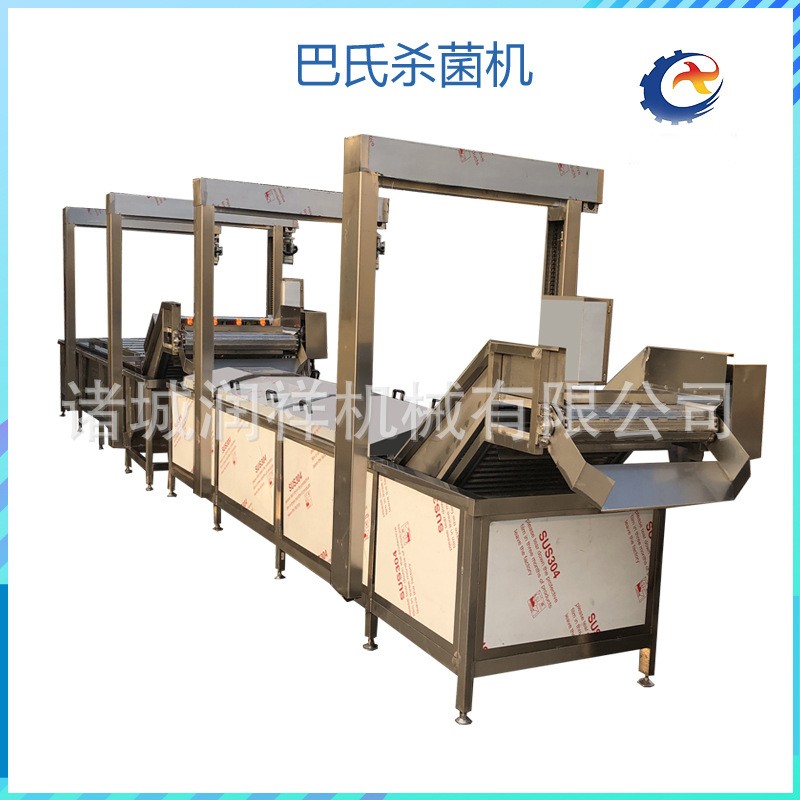 定制玻璃瓶米酒專用巴氏殺菌設備椰汁椰子水低溫噴淋式巴氏殺菌機