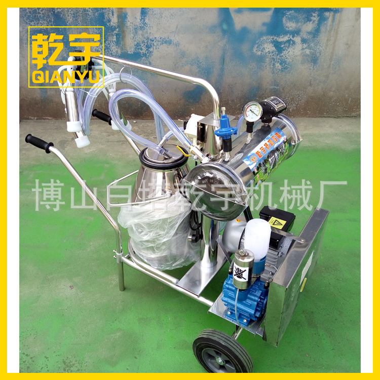 單桶真空泵擠奶機3