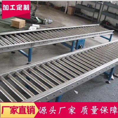 輸送機流水線有動力/無動力滾筒伸縮機 卸貨神器滑梯卸車輸送機