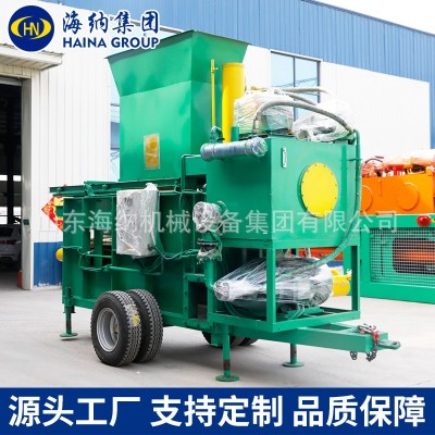 青儲打包機廠家供應牧草玉米秸稈飼料打包機黃儲套袋青貯機