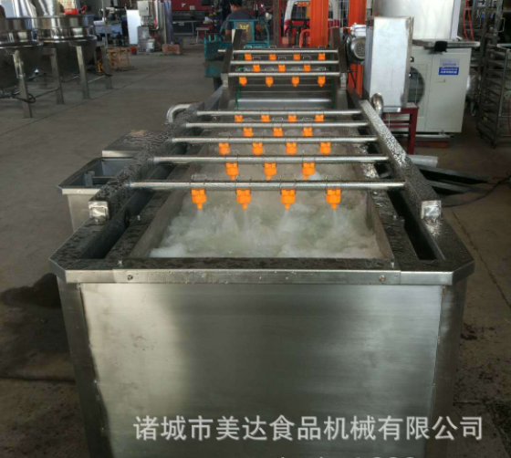 商用食品蓮藕果蔬氣泡清洗機 全自動氣泡噴淋紅薯清洗設(shè)備