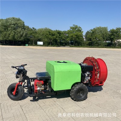 雙動(dòng)力果園風(fēng)送打藥機(jī) 乘坐式果樹(shù)打藥機(jī) 每天噴藥兩百畝打藥機(jī)