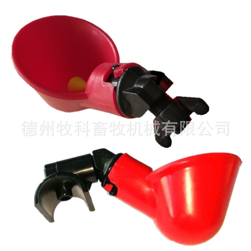 鵪鶉?guó)濜B用加厚飲水碗出口品質(zhì)雞用自動(dòng)碗式飲水器小鳥雛雞飲水杯