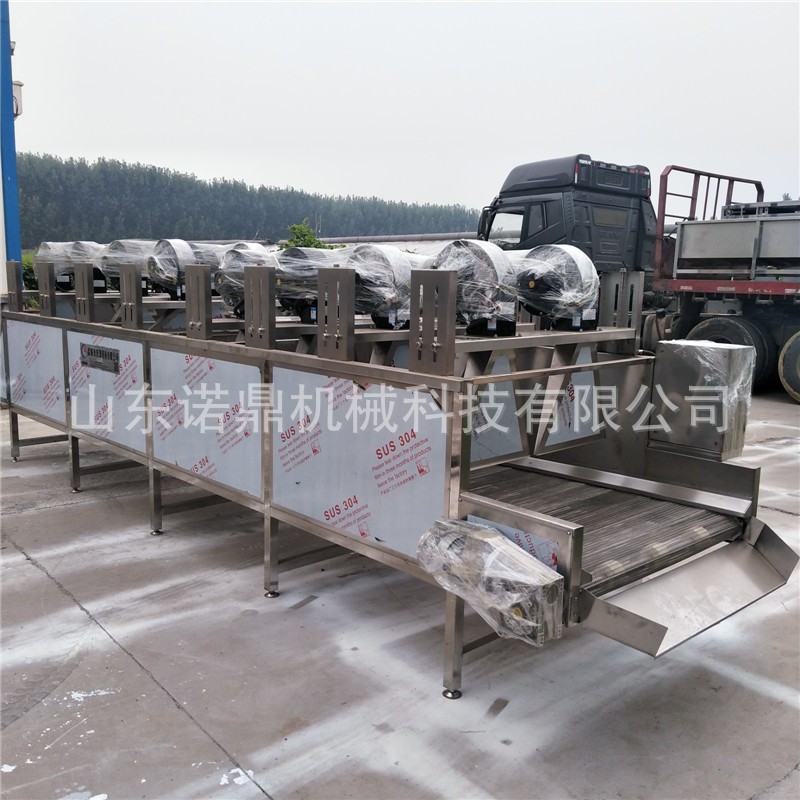 寵物貓罐翻轉風干機 熱風風干機價格 食品風干機流水線 諾鼎機械