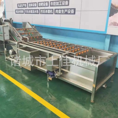 海蠣子毛刷清洗機(jī) 去泥去皮果蔬清洗機(jī) 多功能毛輥清洗設(shè)備