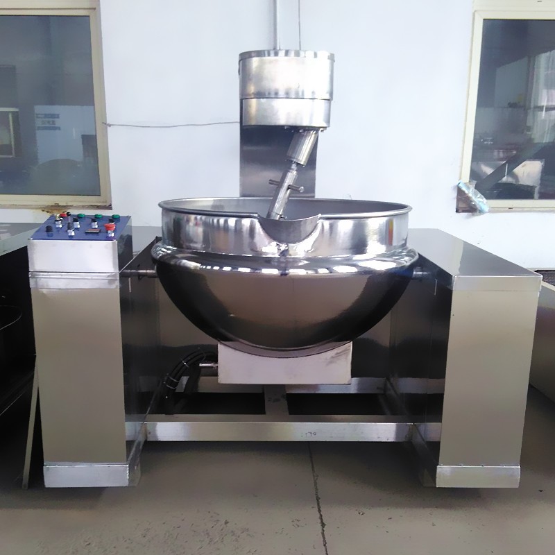 供應燃氣加熱立式煮鍋 湯料熬煮夾層鍋 100L至600L立式蒸汽夾層鍋