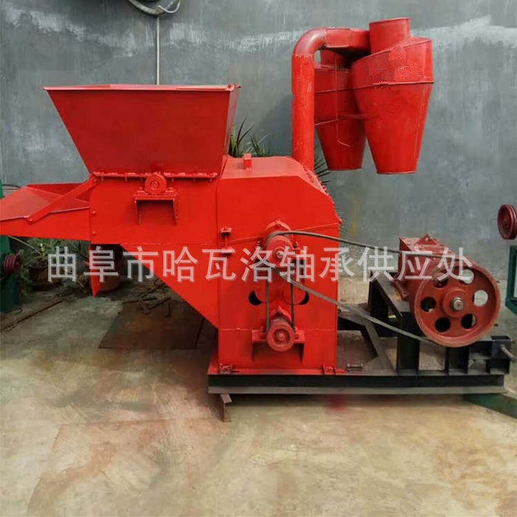 供應(yīng)大型自動進(jìn)料粉碎機 潾鈺奇玉米芯破碎機 帶卸料粉碎機廠家