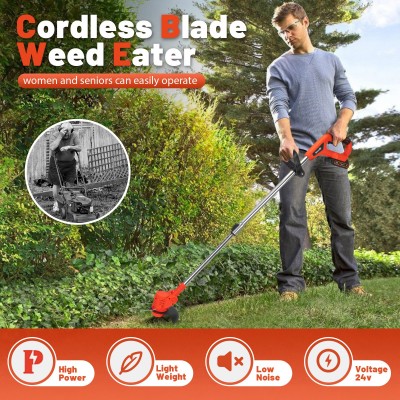 電動割草機除草機多功能小型手持家用便攜園林草坪機鋰電打草機