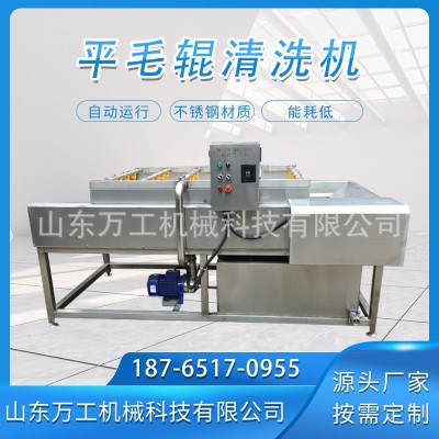土豆紫薯紅薯去皮清洗機(jī)全自動豬頭豬蹄毛刷清洗設(shè)備海蠣子清洗線