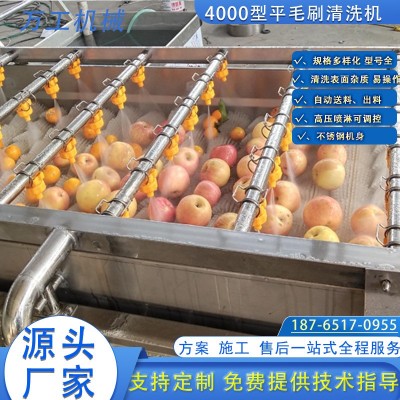 紅薯毛輥清洗去皮機(jī) 馬鈴薯芋頭削皮機(jī)清洗機(jī) 全自動毛輥去皮機(jī)