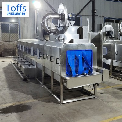 海鮮筐子清洗流水線 多功能轉(zhuǎn)運(yùn)筐塑料筐清洗設(shè)備 全自動(dòng)洗箱機(jī)