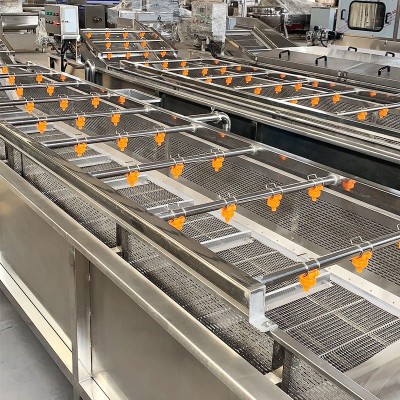 氣泡清洗機(jī)商用果蔬清洗機(jī)高壓噴淋鼓泡海鮮清洗設(shè)備不銹鋼洗菜機(jī)