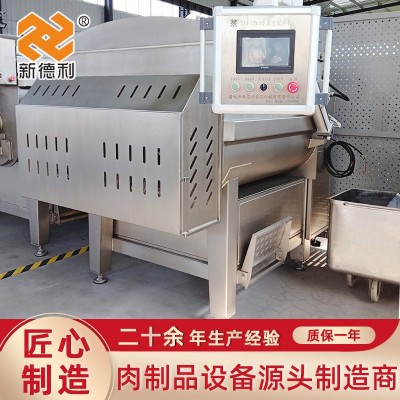 食品機(jī)械餃子餡拌餡機(jī)全自動(dòng)棗泥餡料拌餡機(jī)設(shè)備不銹鋼真空拌餡機(jī)