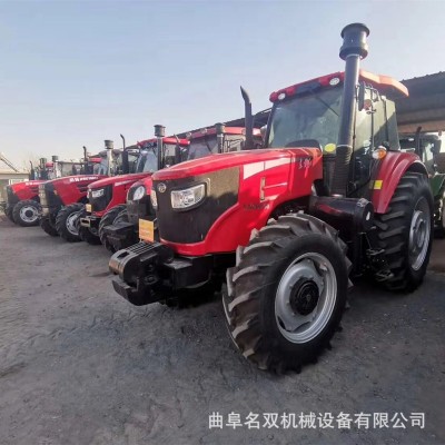 國三動力1400兩驅東方紅拖拉機 全新補后150馬力農用耕地機