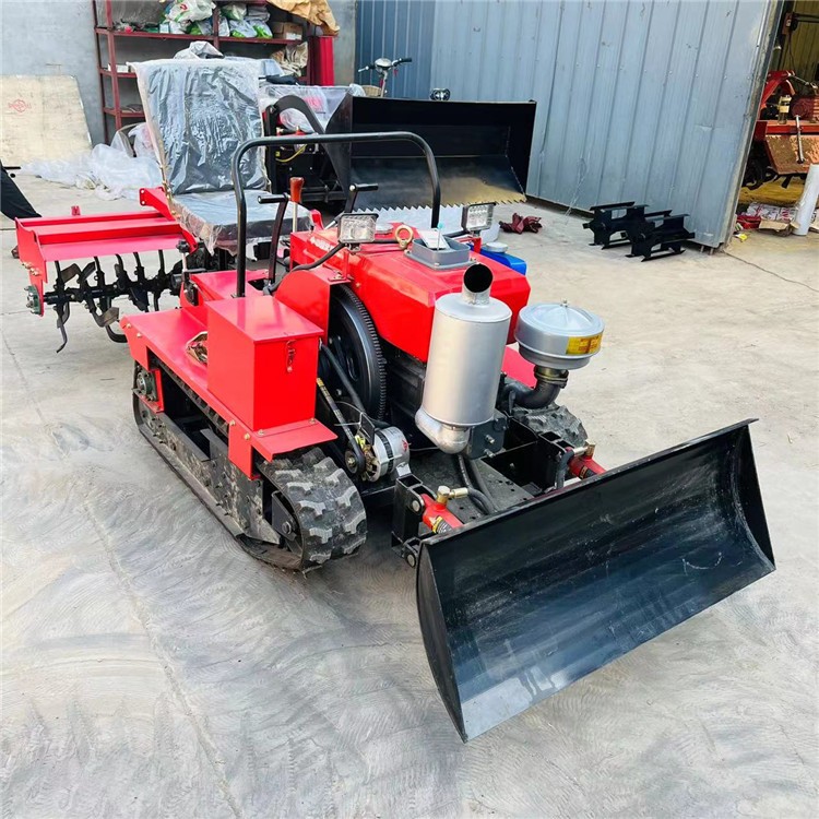 常柴 除草四驅微耕機 水旱兩用履帶機 乘坐式農(nóng)機耕地機