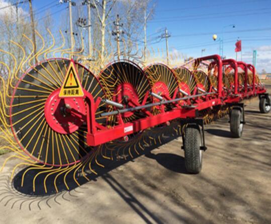 蒙拓9ZCL-9型指盤式側向摟草機