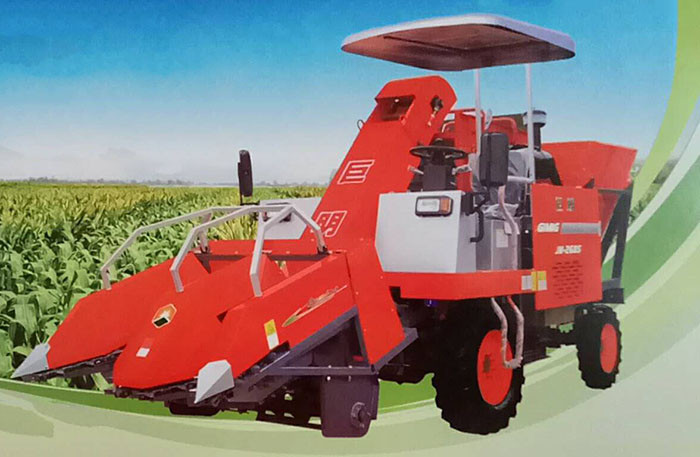 巨明4YZP-2F玉米收獲機