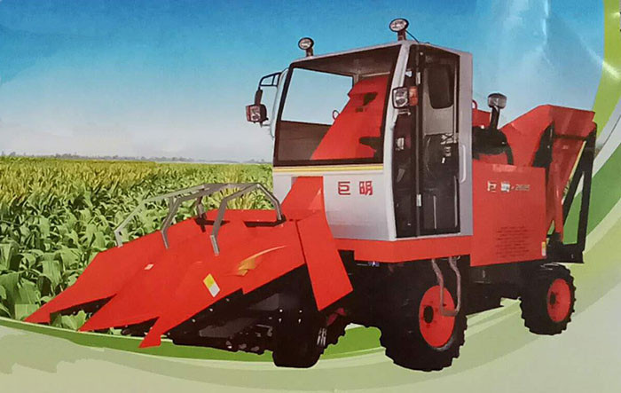 巨明4YZP-2C玉米收獲機