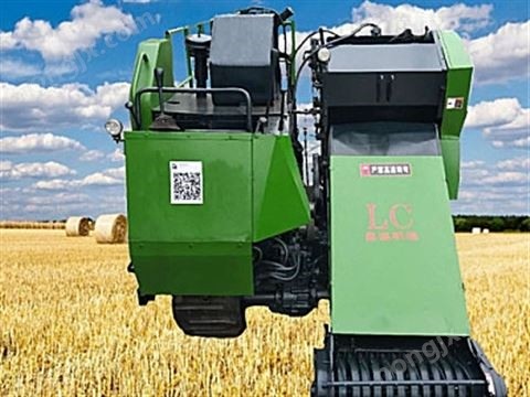 良誠870小型農(nóng)用履帶自走式圓捆撿拾打捆機(jī)